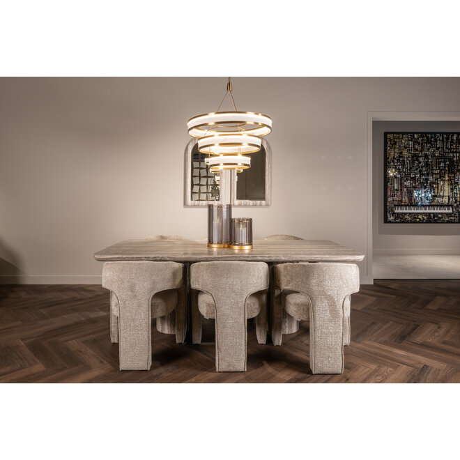 Eettafel Dulce grey 225 (denizly)