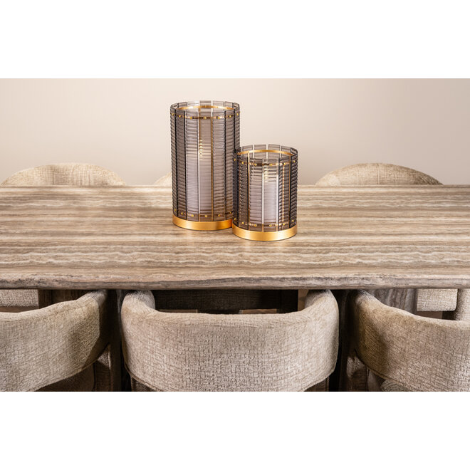 Eettafel Dulce grey 225 (denizly)