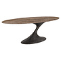 Eettafel Russo ash brown oval 235