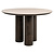 Eettafel Ritz brown 120Ø