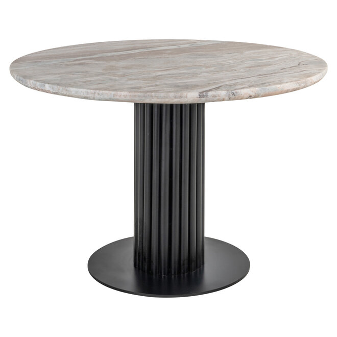 Eettafel Nyon Blush beige 120Ø
