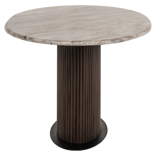Eettafel Rashford Blush beige oval 200