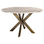 Eettafel Bottega Blush beige 140Ø