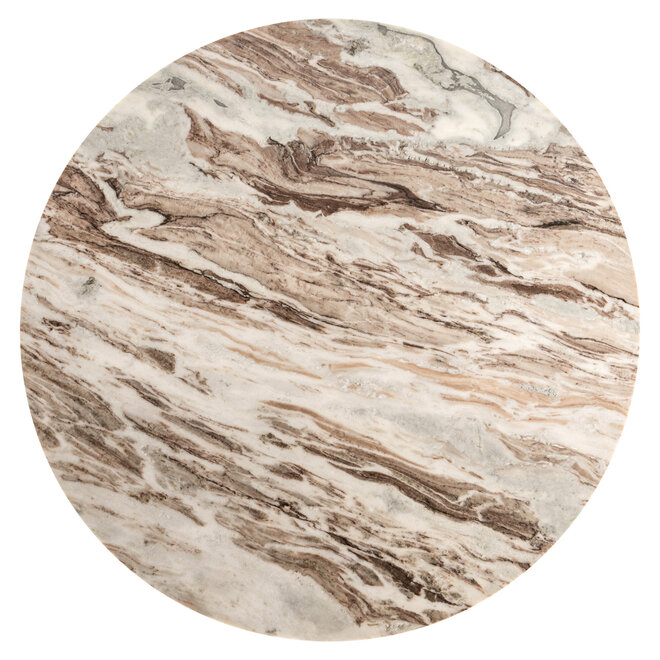 Eettafel Bottega Blush beige 140Ø