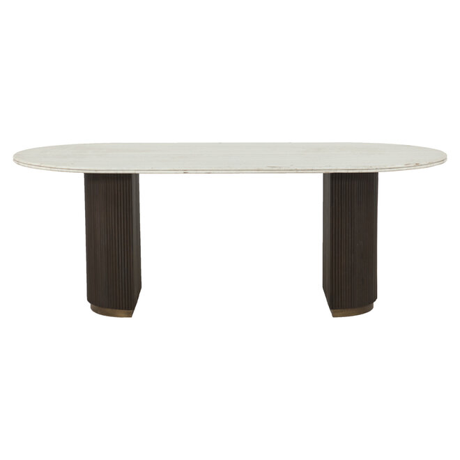 Eettafel Mayfield brown 210