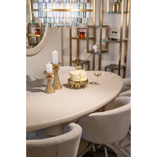 Eettafel Clayton beige 220