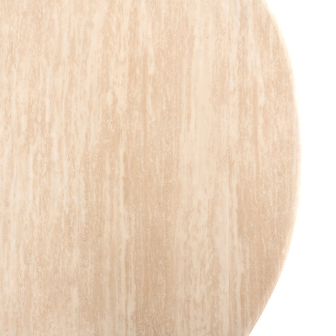 Eettafel Fictus beige 140Ø