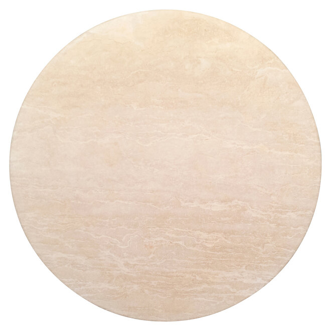 Eettafel Alexander Jones beige 130Ø (Renaissance)
