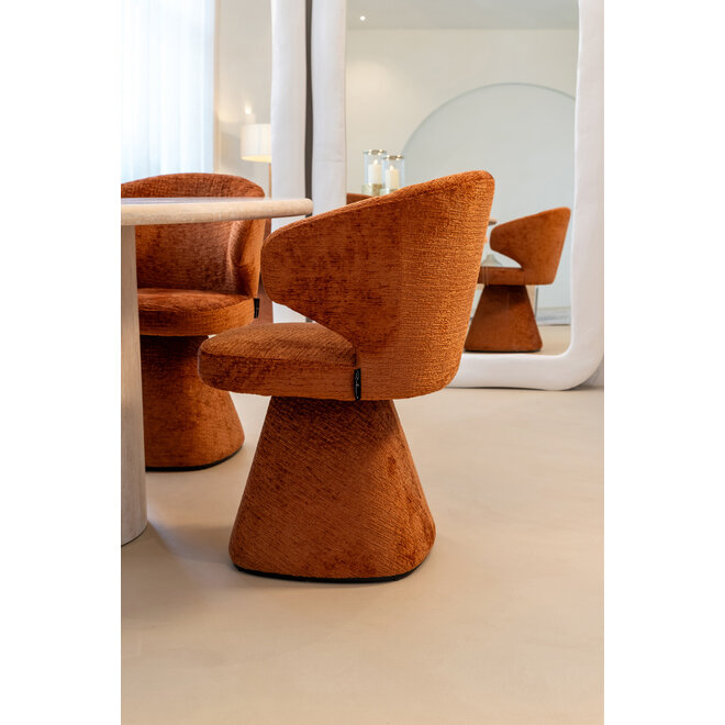 Eettafel Alexander Jones beige 130Ø (Renaissance)