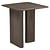 Bijzettafel Castello Smoked charchoal oak top