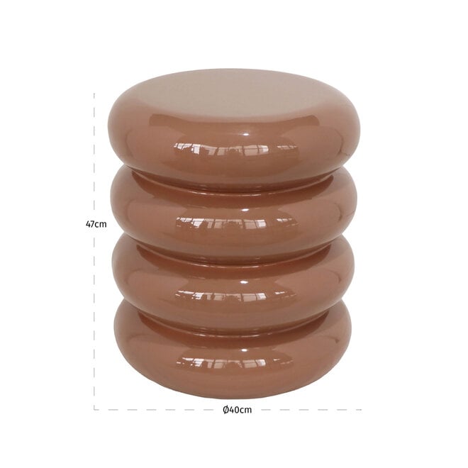 Bijzettafel Indie mocha mousse