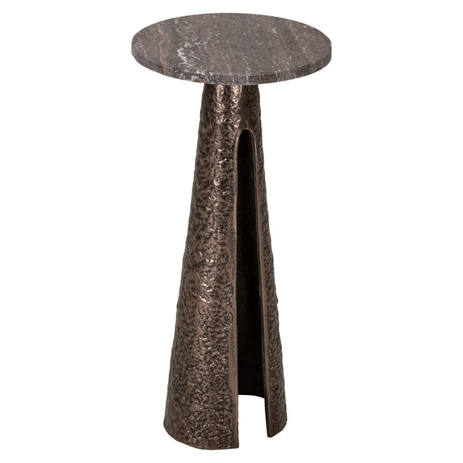 Bijzettafel Eldora bronze 25Ø