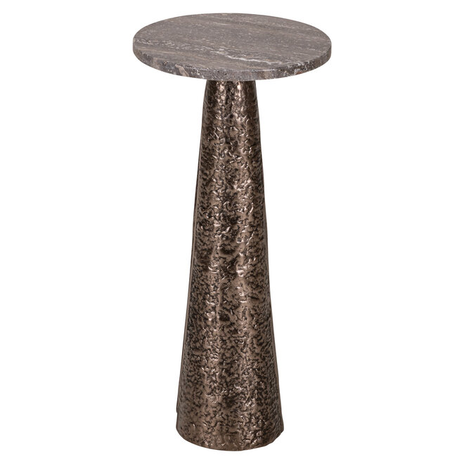 Bijzettafel Eldora bronze 25Ø