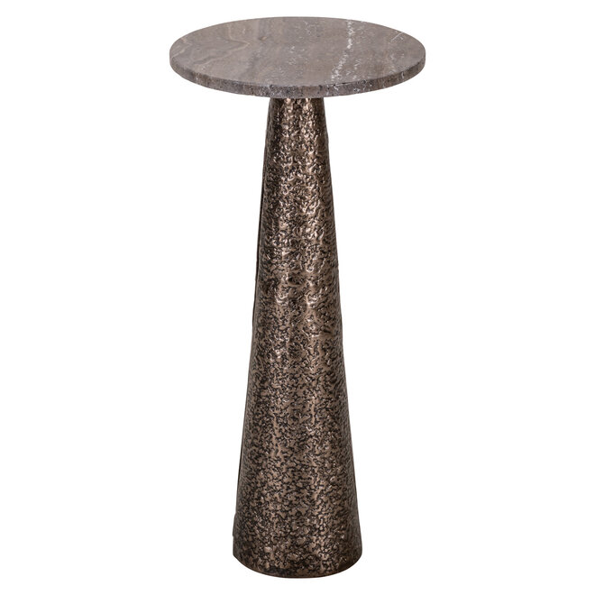 Bijzettafel Eldora bronze 30Ø