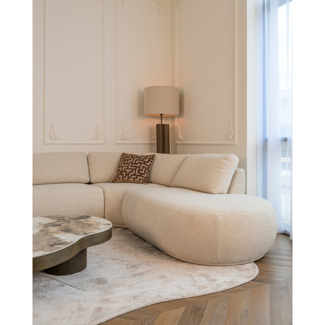 Vloerlamp Jamy walnut