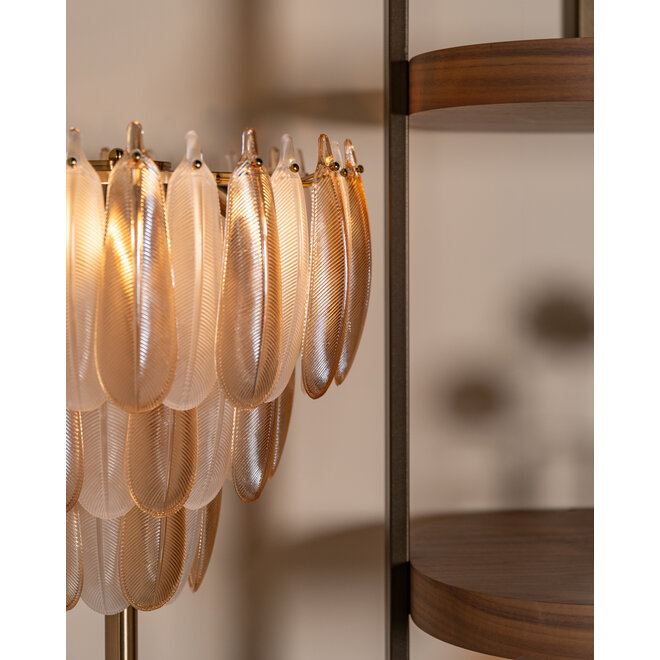 Vloerlamp Chloe brass antique