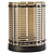 Windlicht Crane brown small