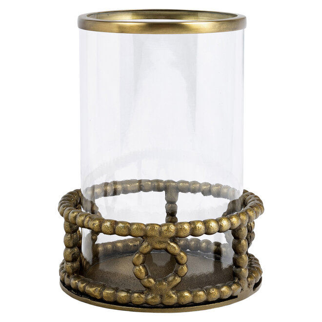 Windlicht Mile brass antique