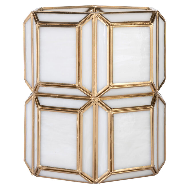 Windlicht Ariana brass antique small