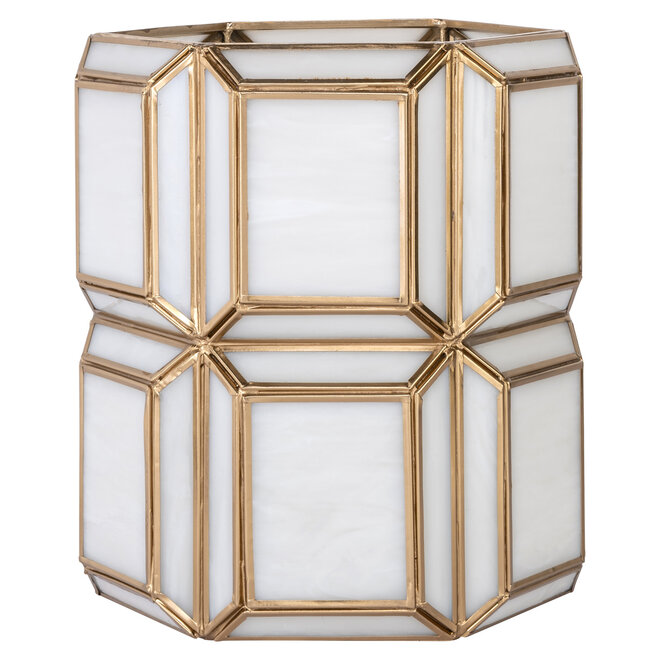 Windlicht Ariana brass antique small
