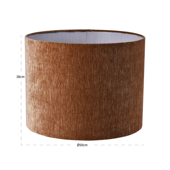 Lampenkap Ziba Be straight mocha mousse 50Ø