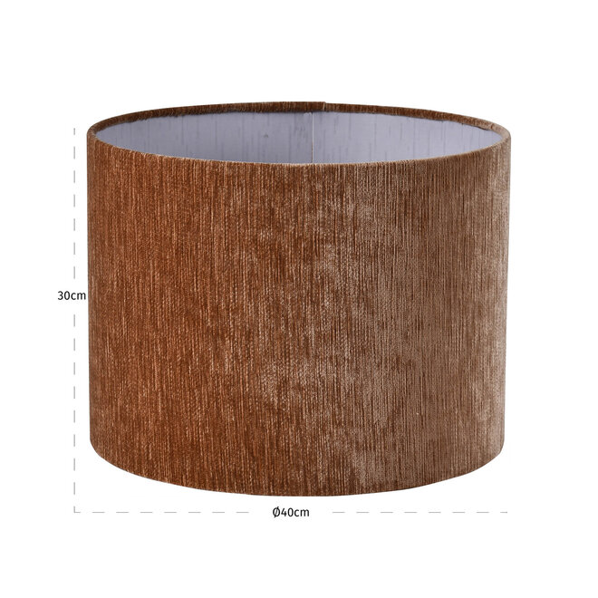 Lampenkap Ziba Be straight mocha mousse 40Ø