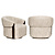 Lounge stoel Marina natural softweave swivel fire retardant