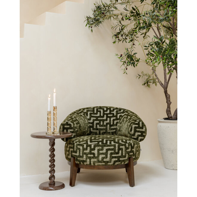 Lounge stoel Montana moss labyrinth