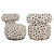 Lounge stoel Kaya weave brown swivel