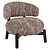 Lounge stoel Ornella hazel