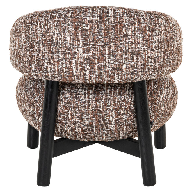 Lounge stoel Ornella hazel