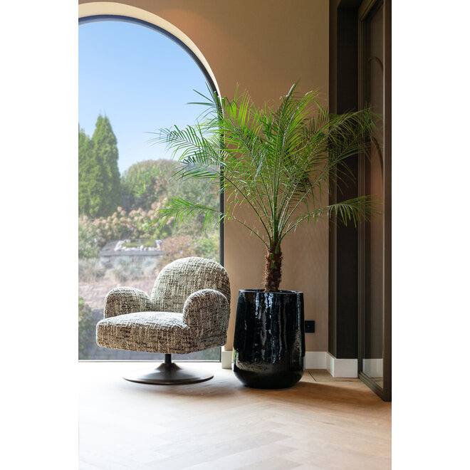 Lounge stoel Kagney brown omara swivel