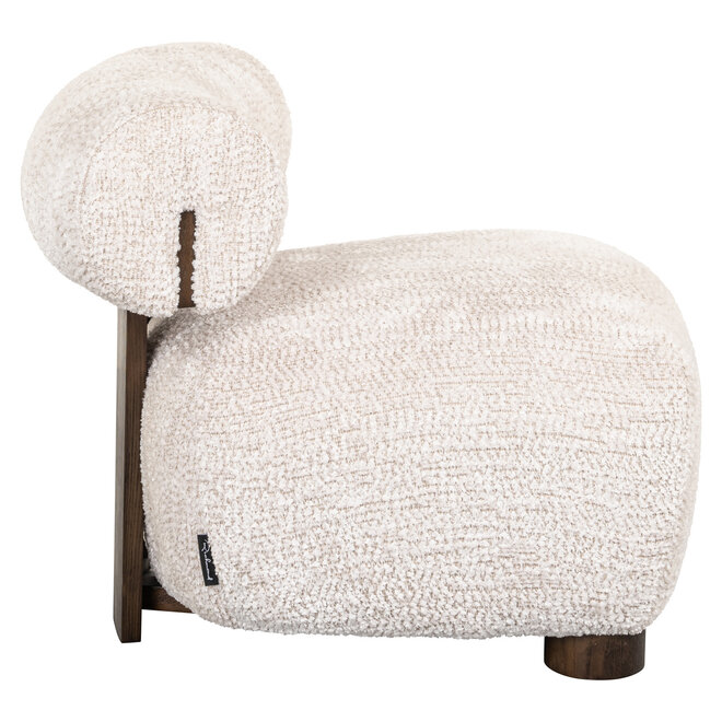 Lounge stoel Arabella lovely cream