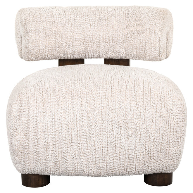 Lounge stoel Arabella lovely cream