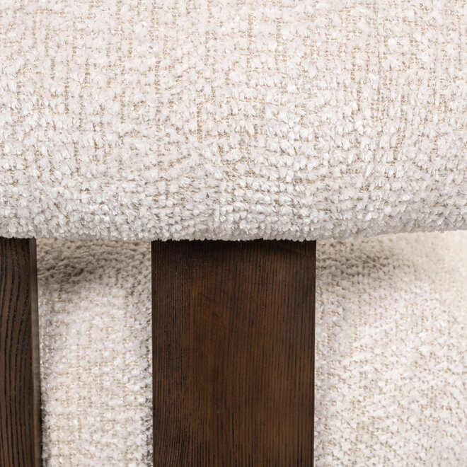 Lounge stoel Arabella lovely cream