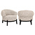 Lounge stoel Montana trendy nature