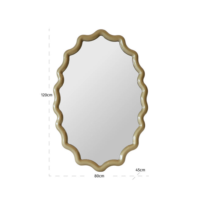 Spiegel Morgan champagne gold