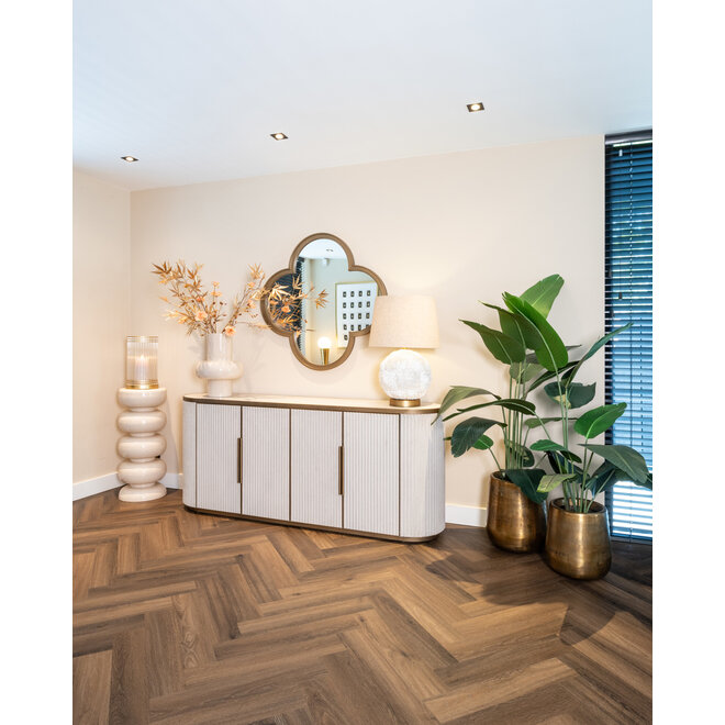 Spiegel Lowen brushed gold
