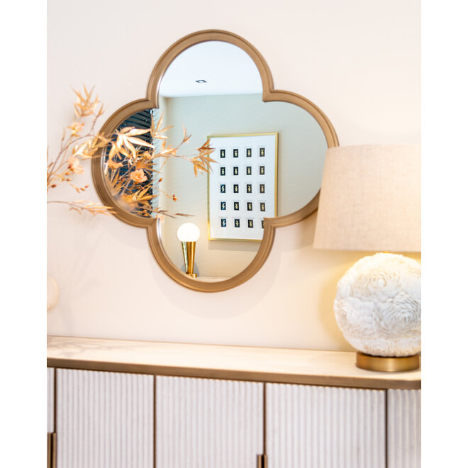 Spiegel Lowen brushed gold