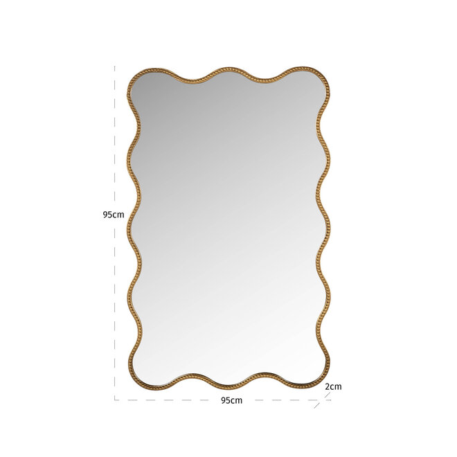Spiegel Laurel gold