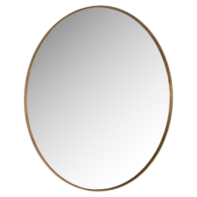 Spiegel Lavinia gold 110Ø