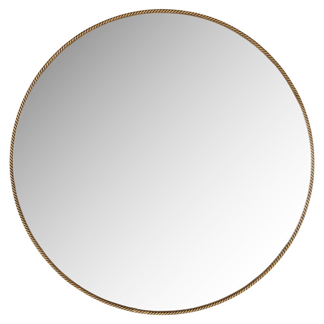 Spiegel Lavinia gold 90Ø
