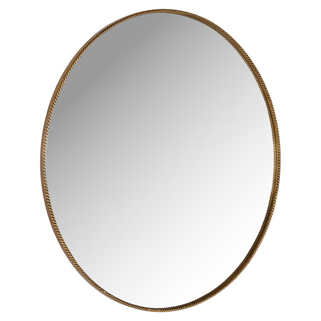 Spiegel Lavinia gold 90Ø