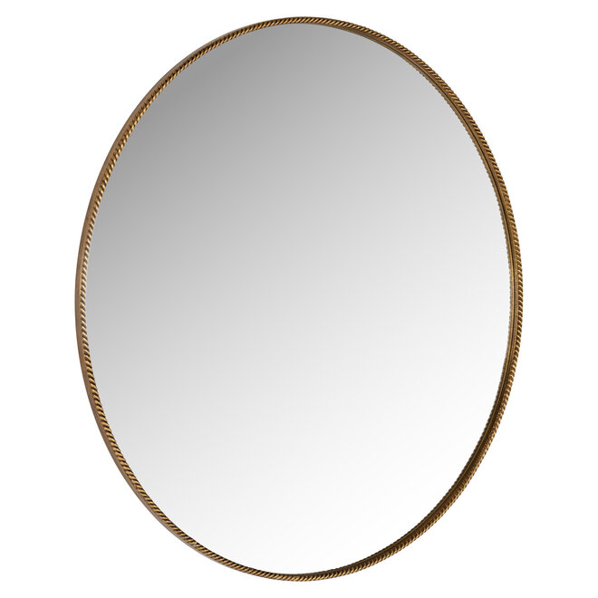 Spiegel Lavinia gold 70Ø