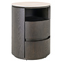 Nachtkastje Nando brown 2-drawers