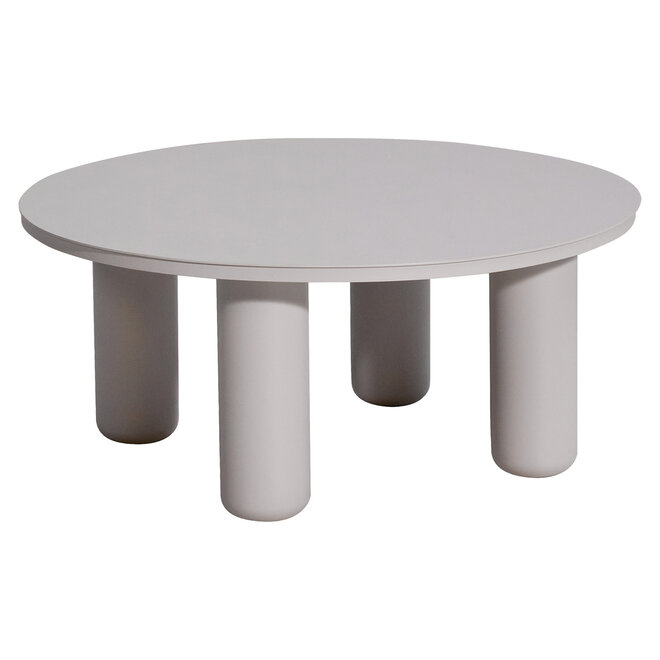 Buiten salontafel Quinn light beige 86Ø