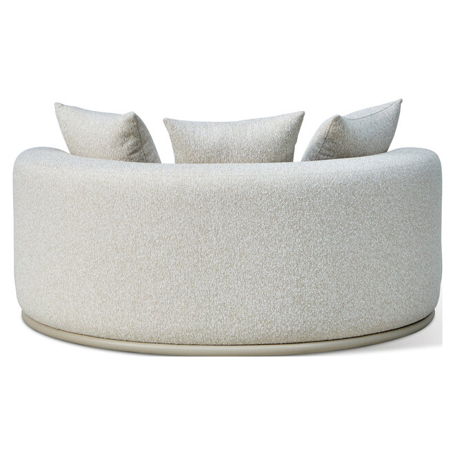 Outdoor dagbed Belucci ecru round