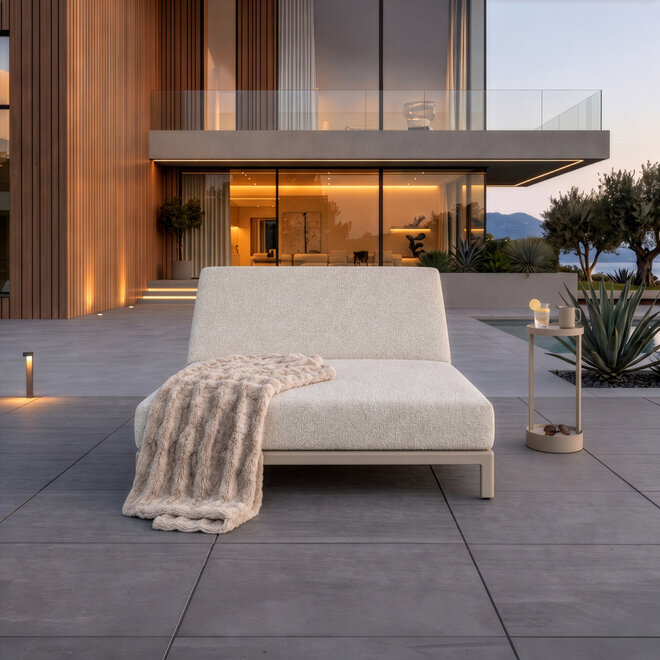Outdoor dagbed Kempinski ecru double