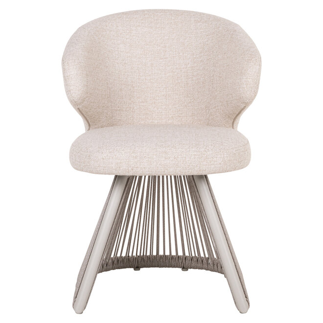 Outdoor eetkamerstoel Nuba beige alpine