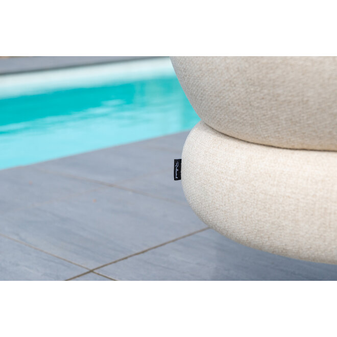 Outdoor eetkamerstoel Mason beige alpine swivel